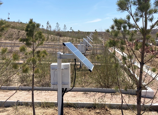 試驗(yàn)田土壤墑情站